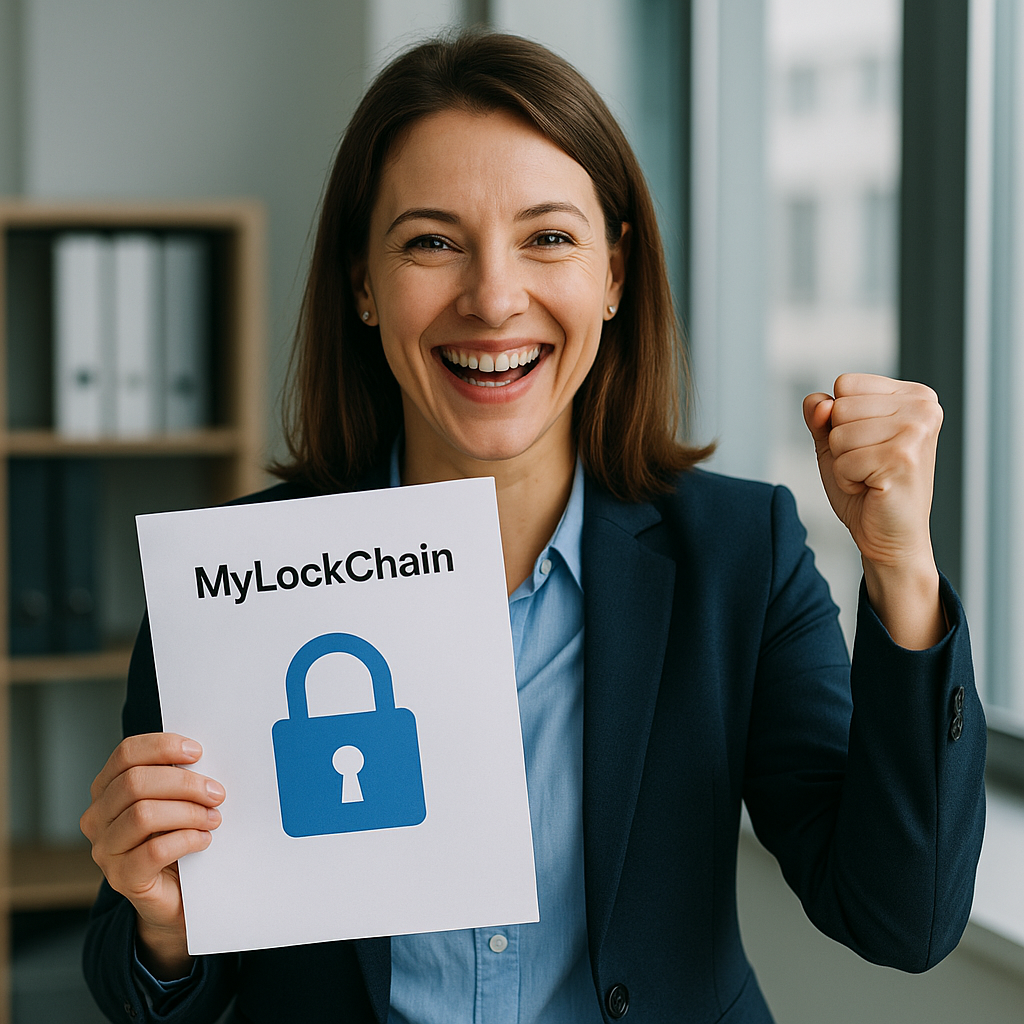 Happy MyLockChain user